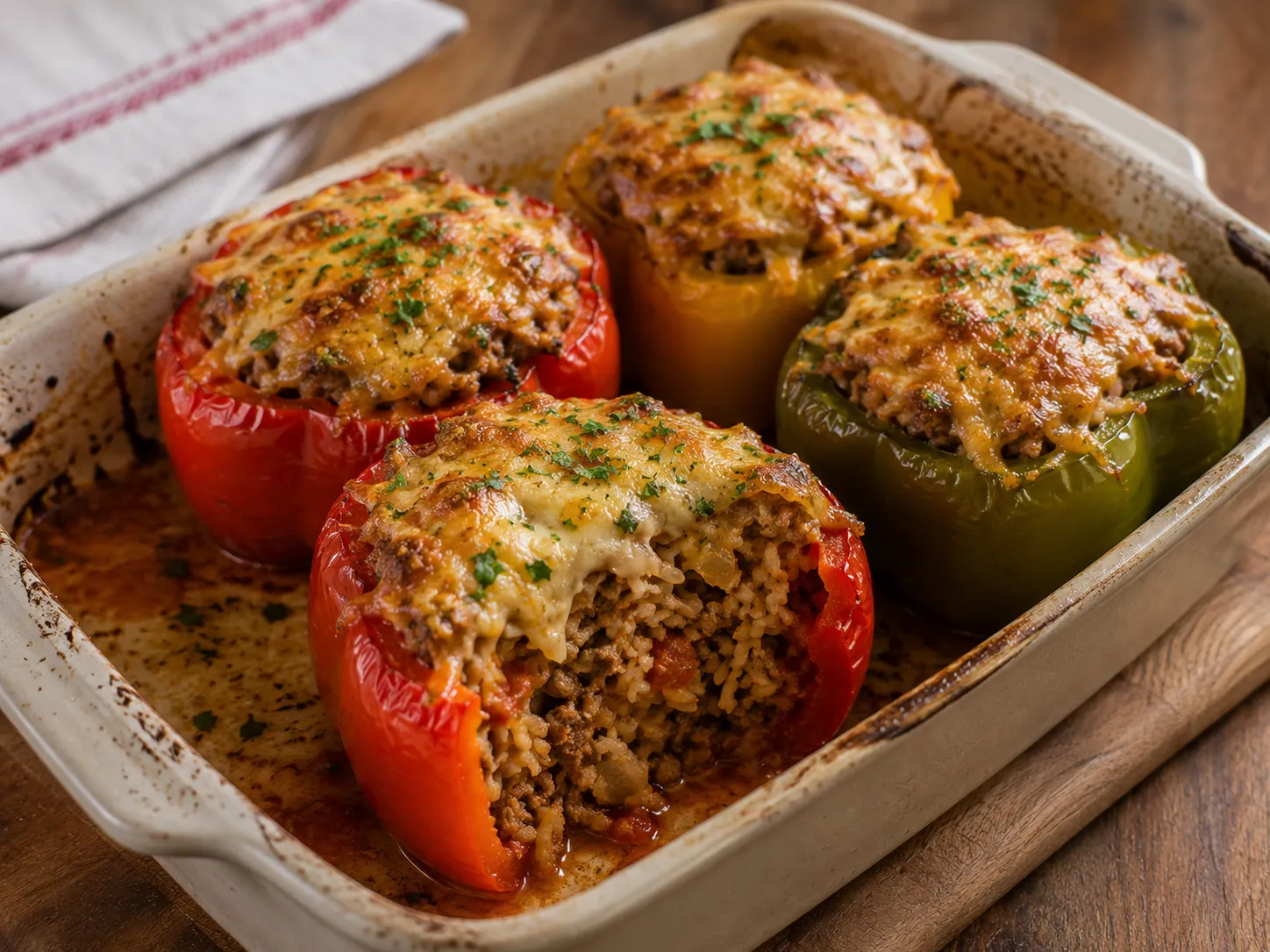 Country Stuffed Bell Peppers